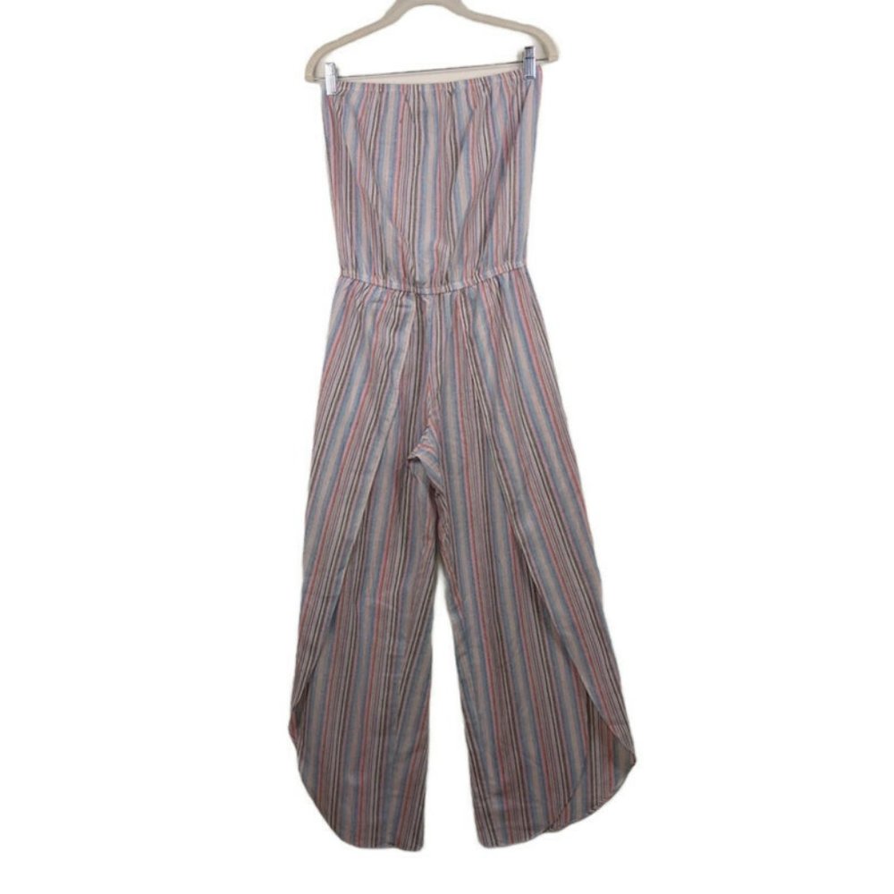 Drew Anthropologie Striped Emerson Jumpsuit Size S